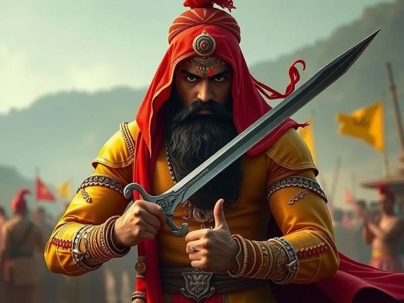 Sword Of Dangal East Indian Characters